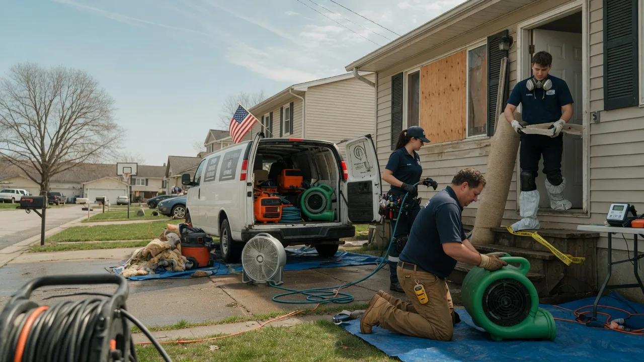 Water Damage Restoration in Westville, OK near me